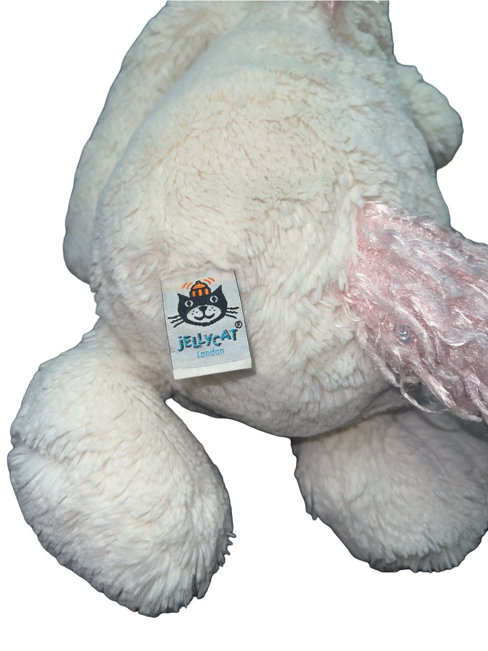 Jellycat London Bashful unicorn Plush Animal 15" Retired - Picture 4 of 4